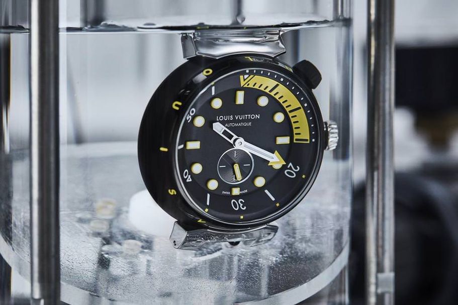 Prueba de estanqueidad de un reloj